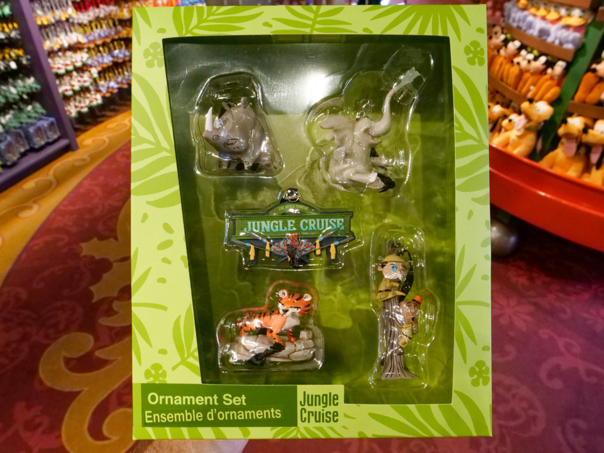 Jungle Cruise Ornament Set 6 27 20