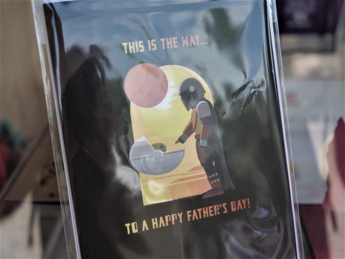 Mandalorian Fathers Day lovepop Card 6 21 20 1