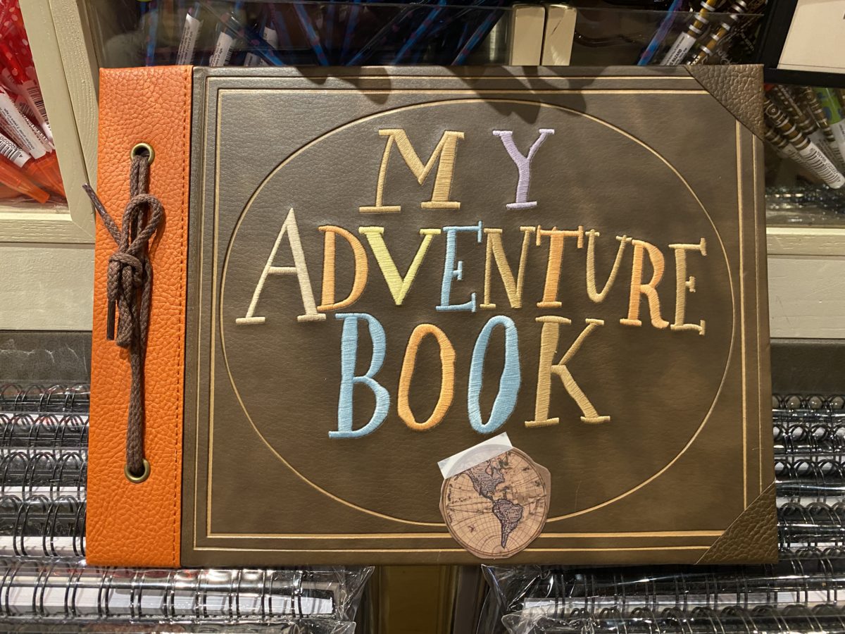 My adventure book journal up front world of Disney 1