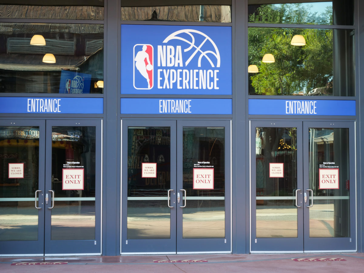 NBA Experience Entrance Exit 6 21 20