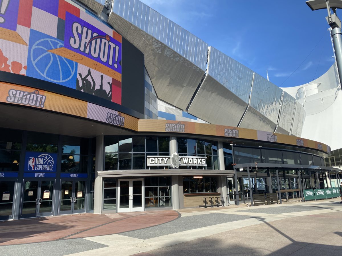 NBA experience jumbo screens on 2