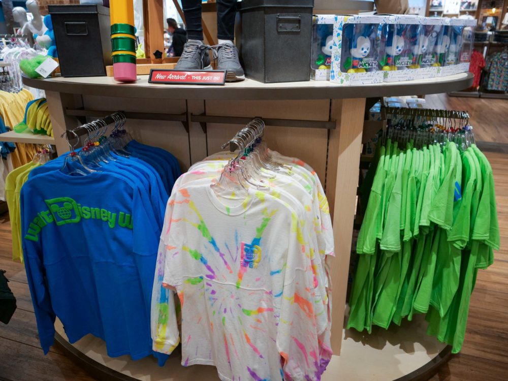 walt disney world neon splatter spirit jersey for adults