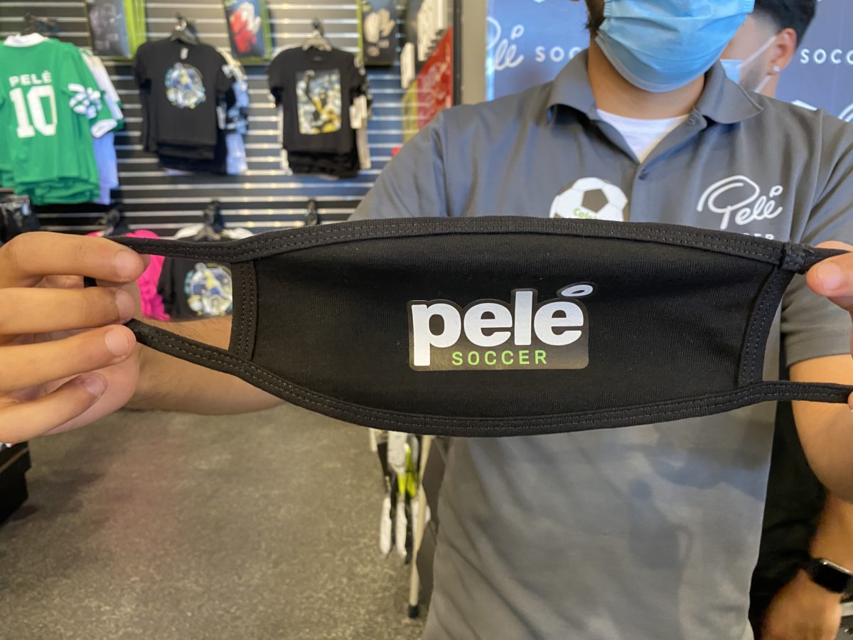 Pele soccer mask