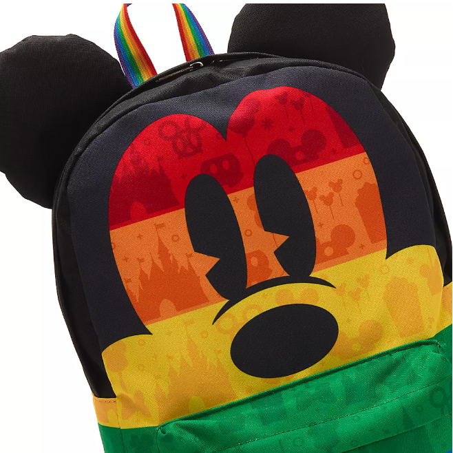 Disney Loungefly Rainbow Mickey Pride Mini Backpack