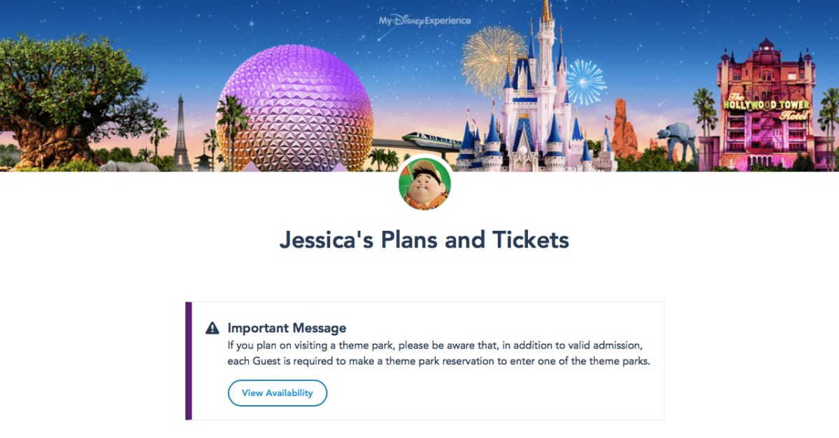 How to Access the New Disney Park Pass System at Walt Disney World; New ...