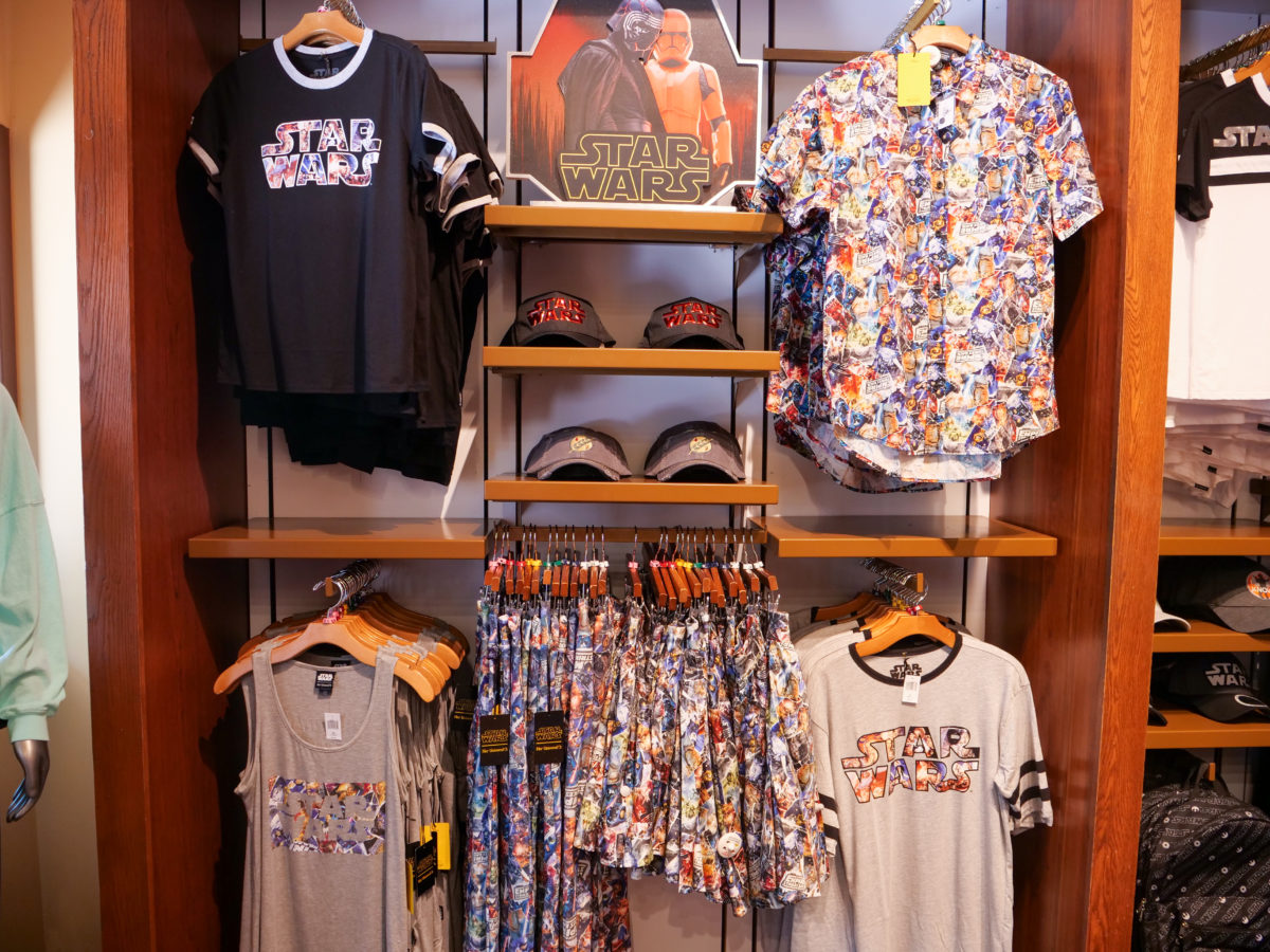 Star Wars Apparel Display 6 21 20