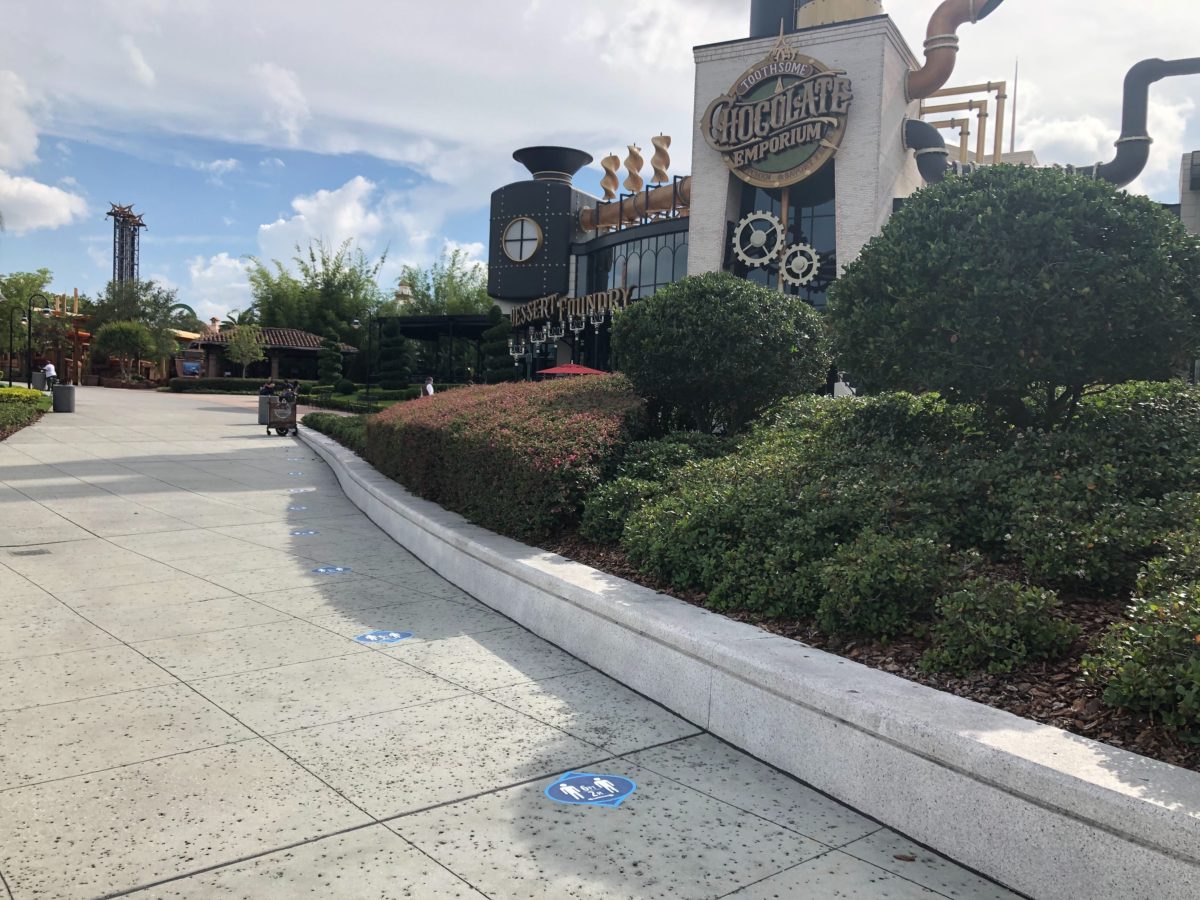 Toothsome Chocolate Emporium Check in Podium