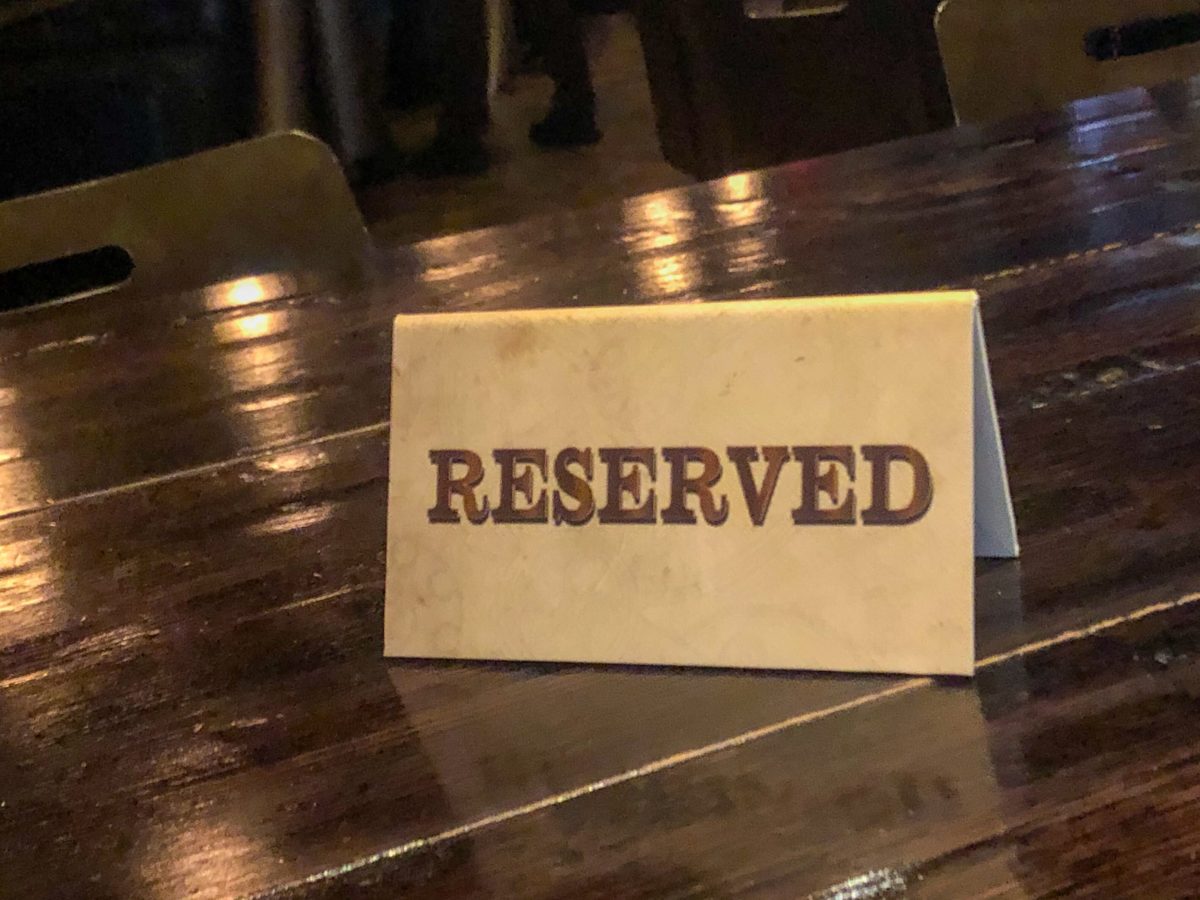 reserved sign citywalk toothsome chocolate emporium