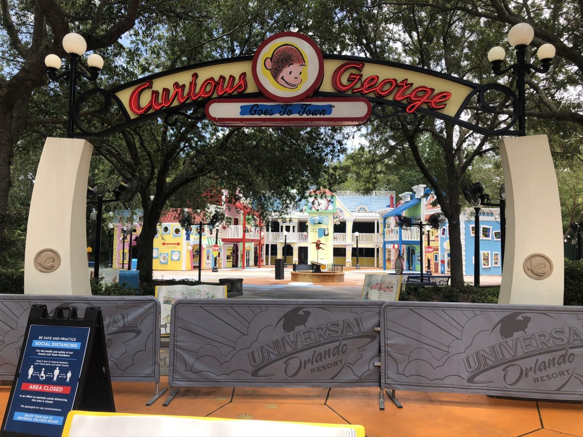 Curious George Goes to Town Universal Studios Florida