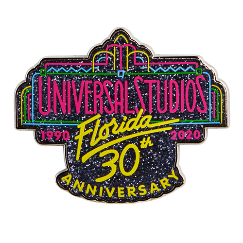 Universal Studios Florida 30th Anniversary Retro Marquee Pin
