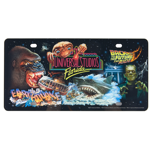 Universal Studios Florida Retro Marquee License Plate