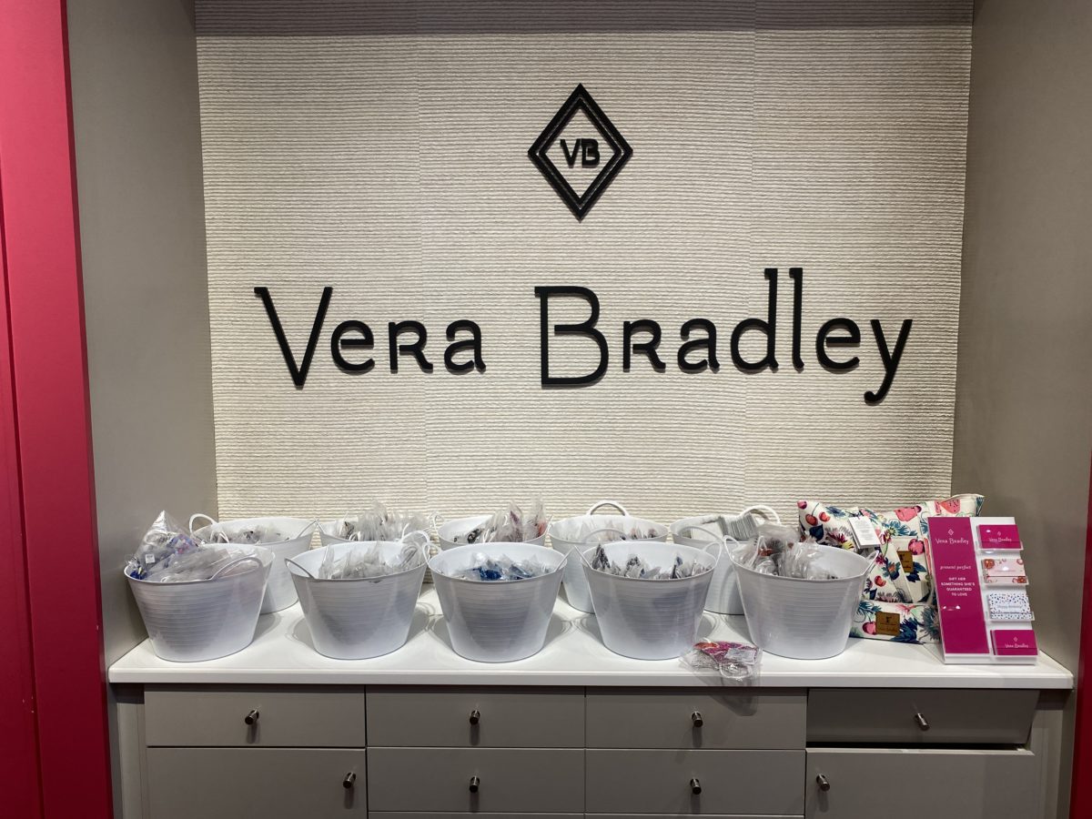 Vera Bradley face masks buckets