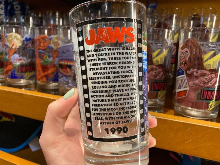Jaws Vintage Glass