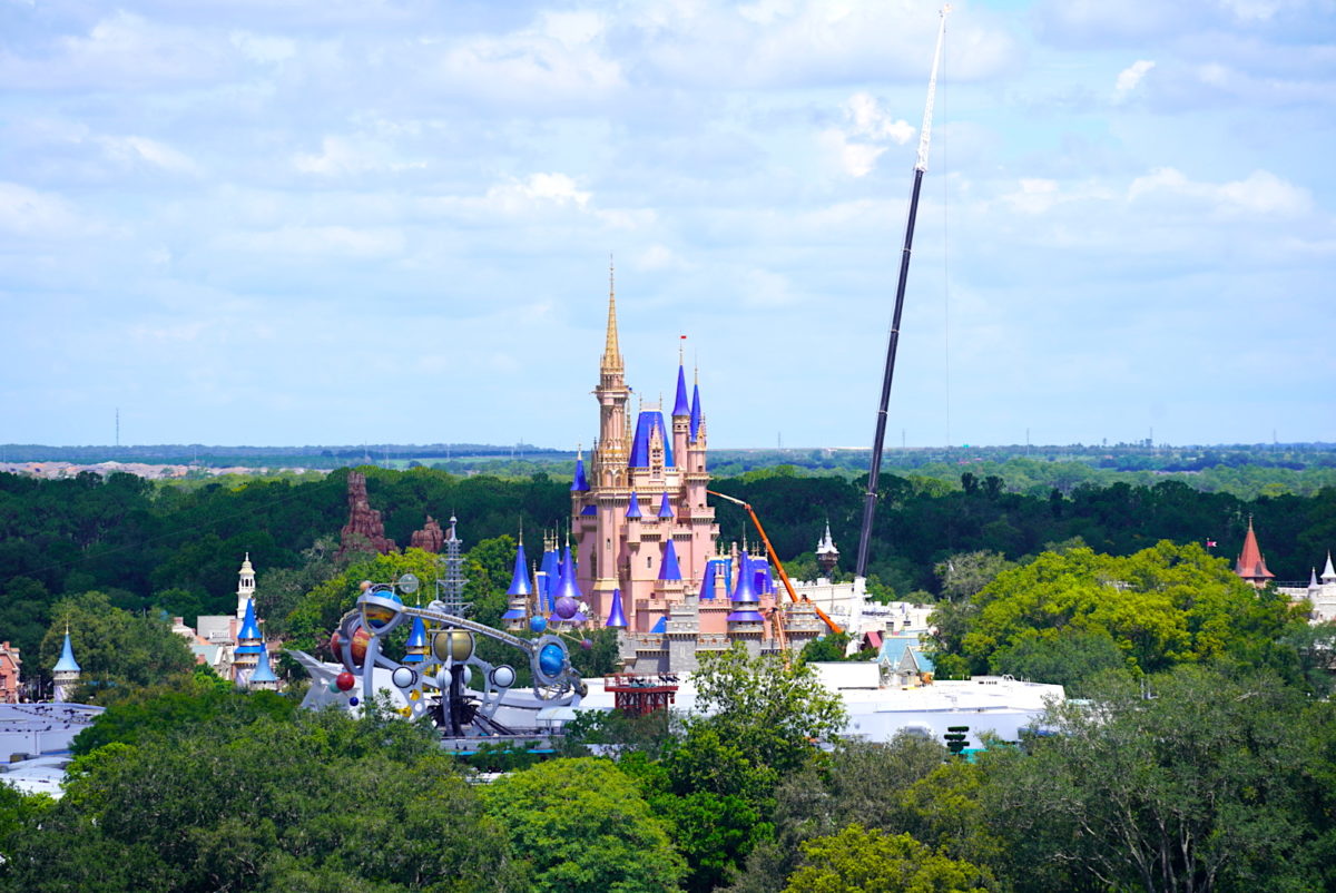 cinderella castle pink paint tron lightcycle view from contemporary 16 1