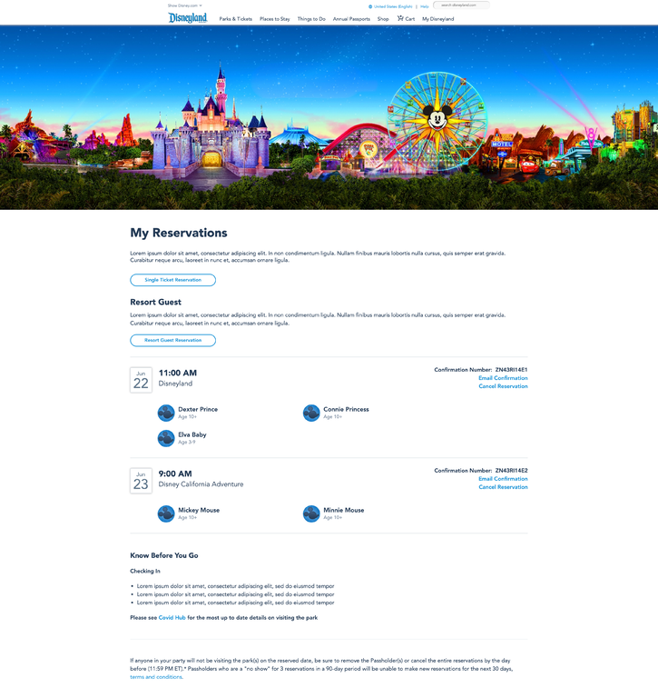 All About Disneyland's New Theme Park Reservation System