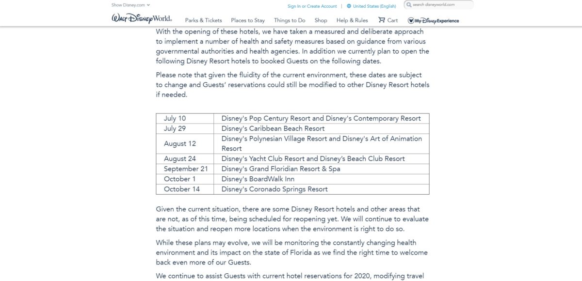 disneys animal kingdom villas jambo house removed 2020 resort reopening schedule walt disney world