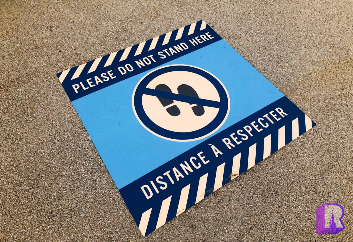 dlp social distancing dlpreport signage