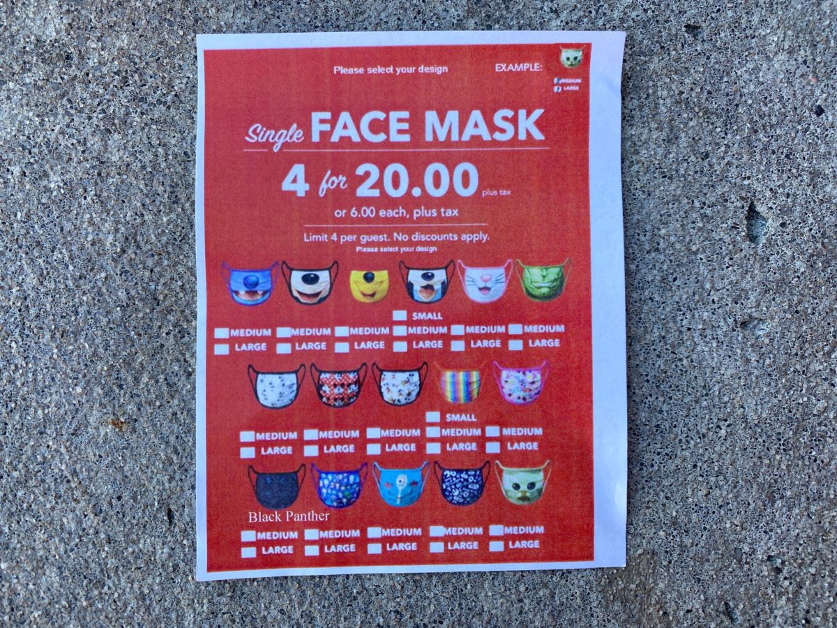 face masks on sale at wdw 5