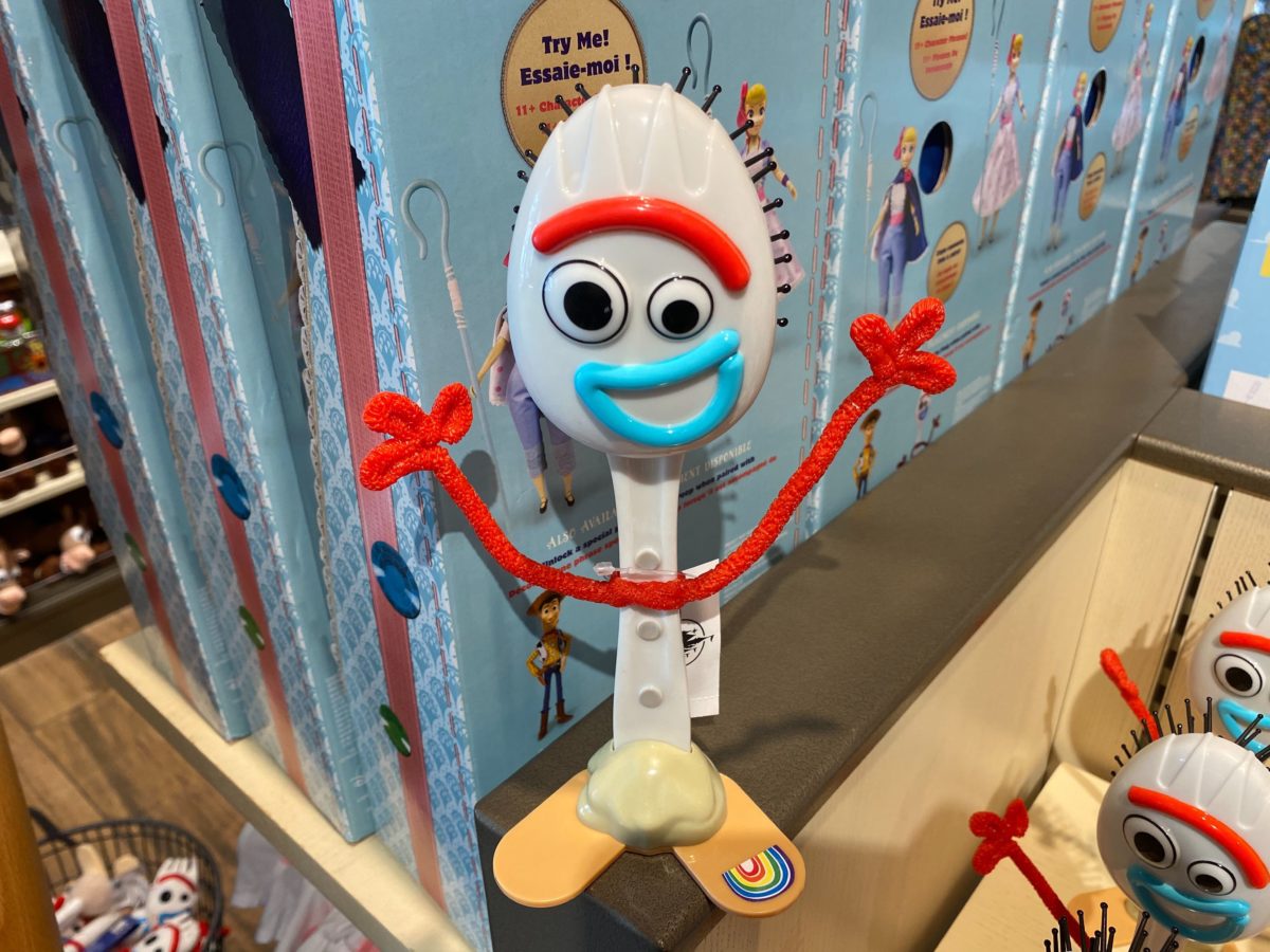 forky hair brush