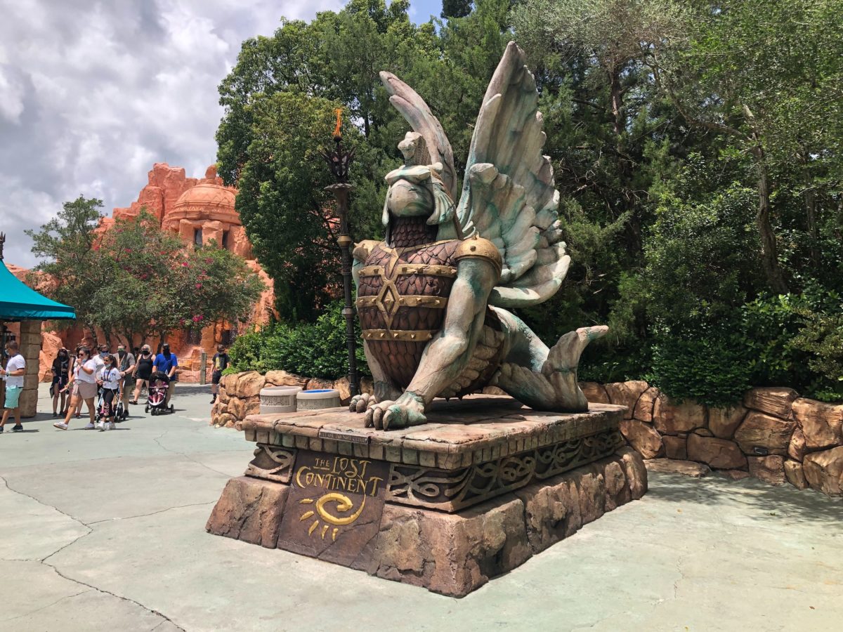 griffin repaint lost continent islands of adventure