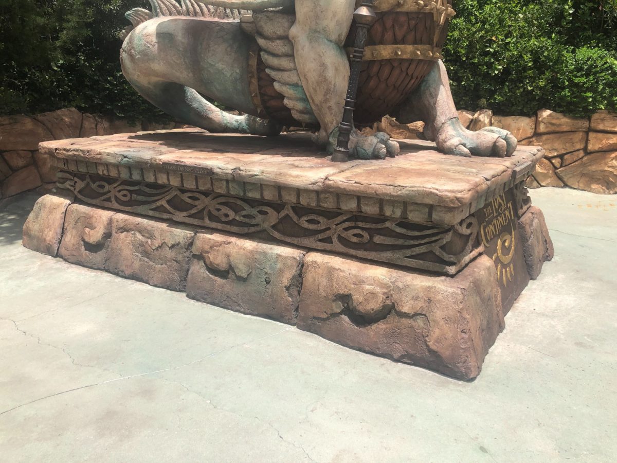 griffin repaint lost continent islands of adventure