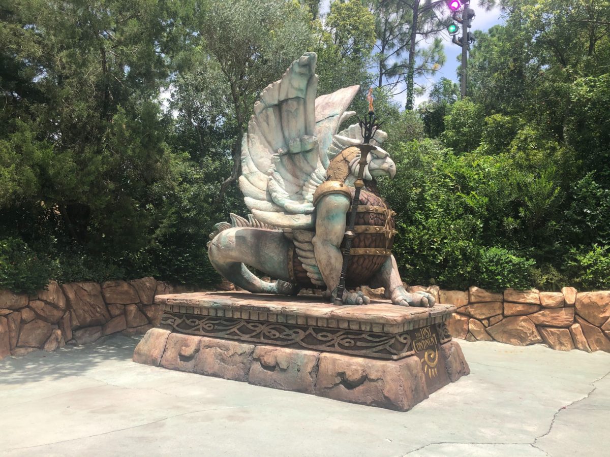 griffin repaint lost continent islands of adventure