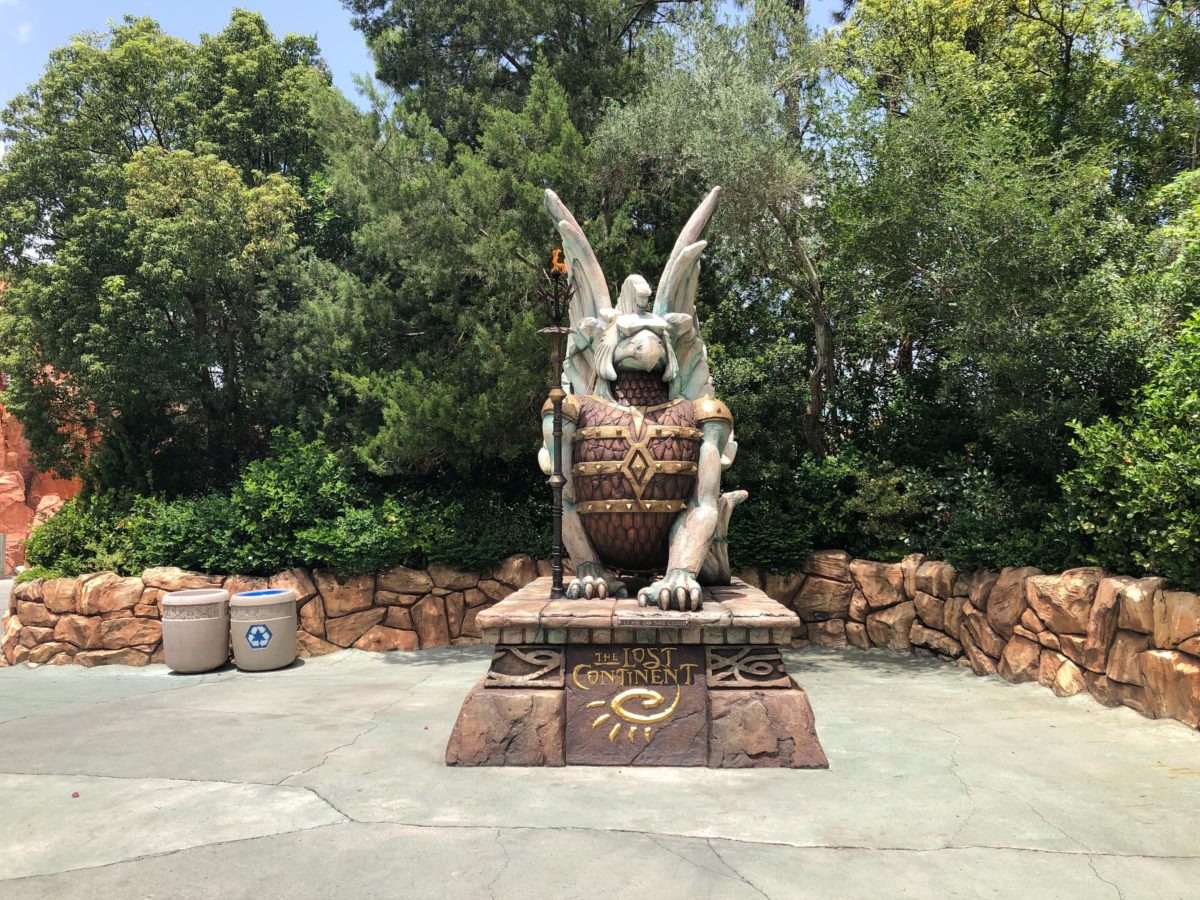 griffin repaint lost continent islands of adventure