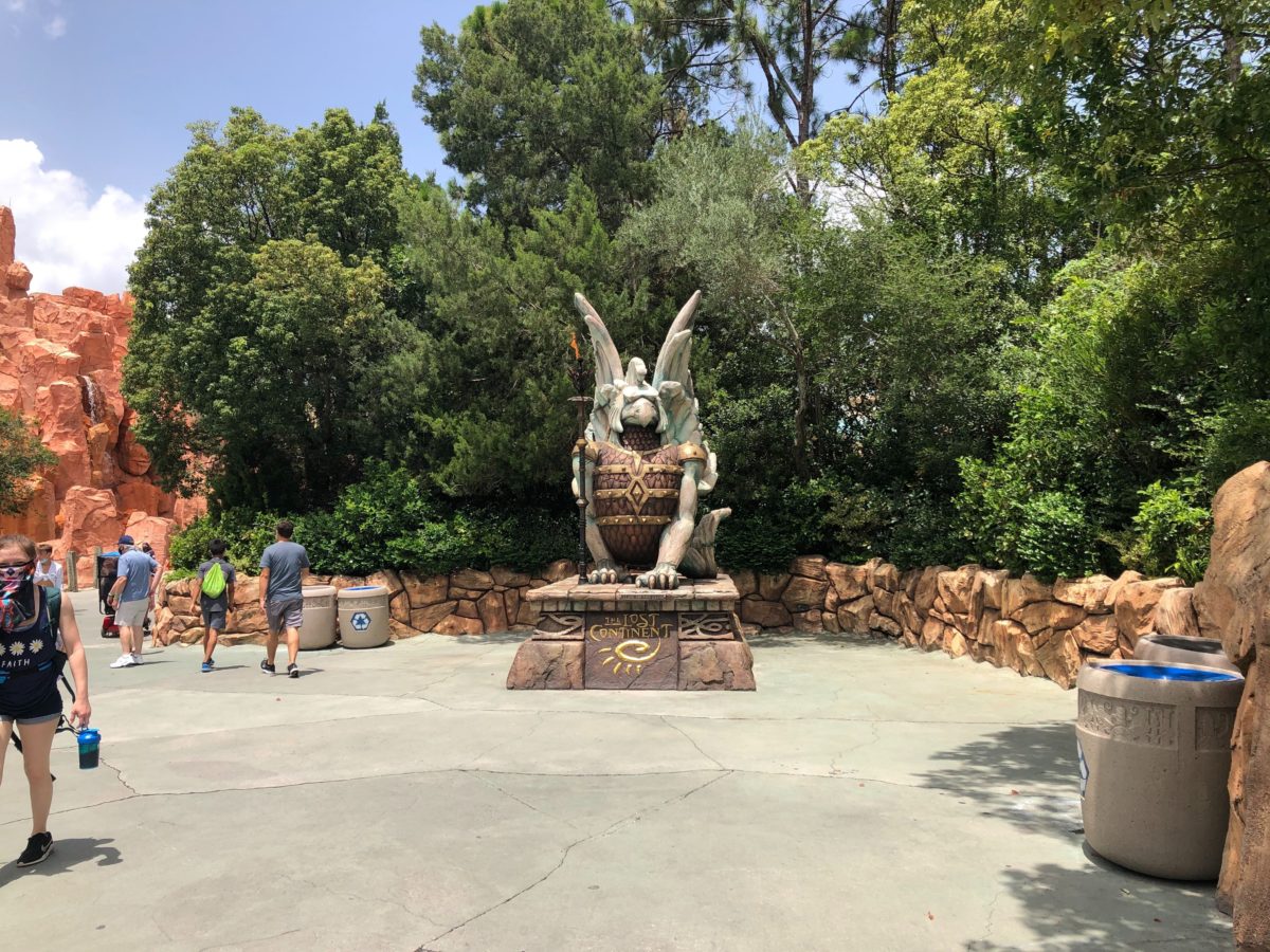 griffin repaint lost continent islands of adventure