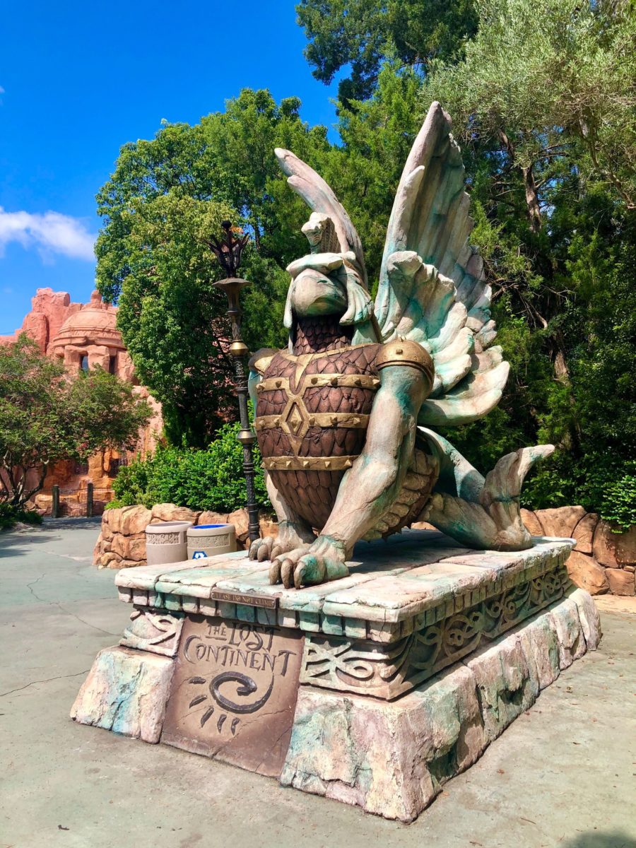 griffin repaint lost continent islands of adventure