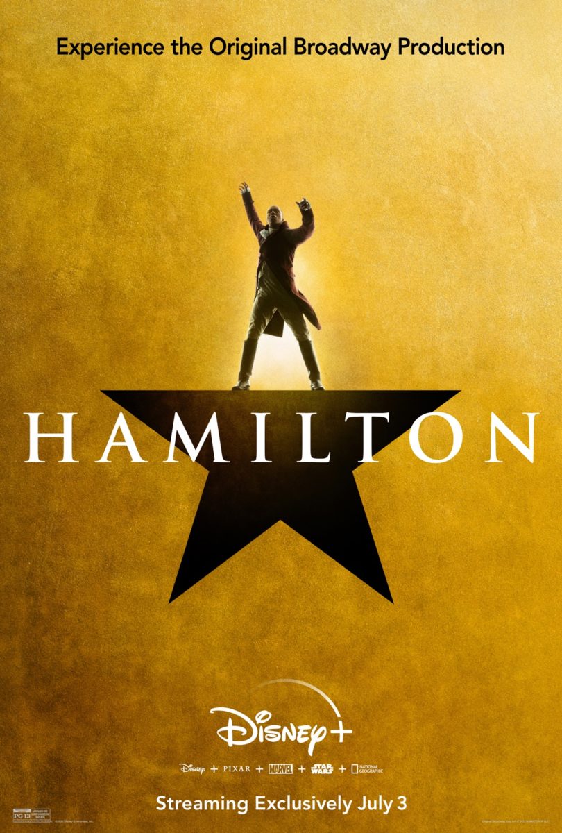 New Movie Posters for “Hamilton” Shared Ahead of Disney+ Release