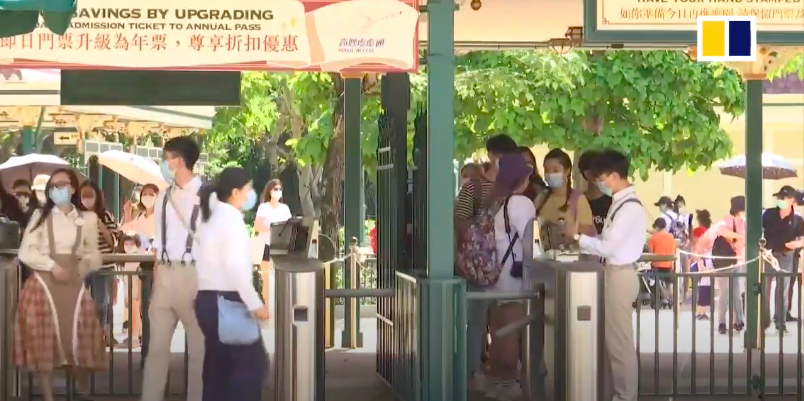 hong kong disneyland reopening screenshots 11