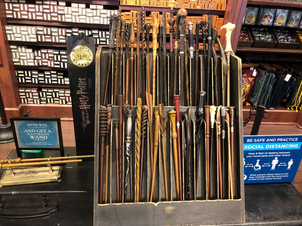 harry potter wand gift bag