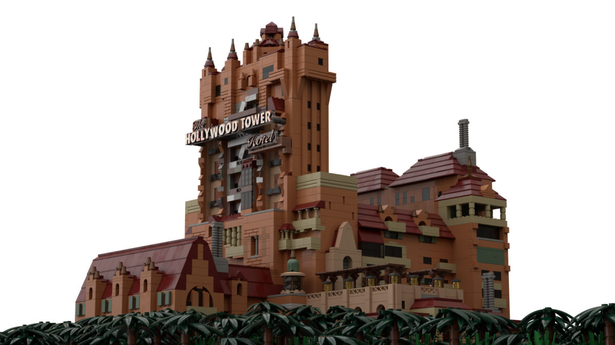 lego the twilight zone tower of terror hollywood tower hotel 1