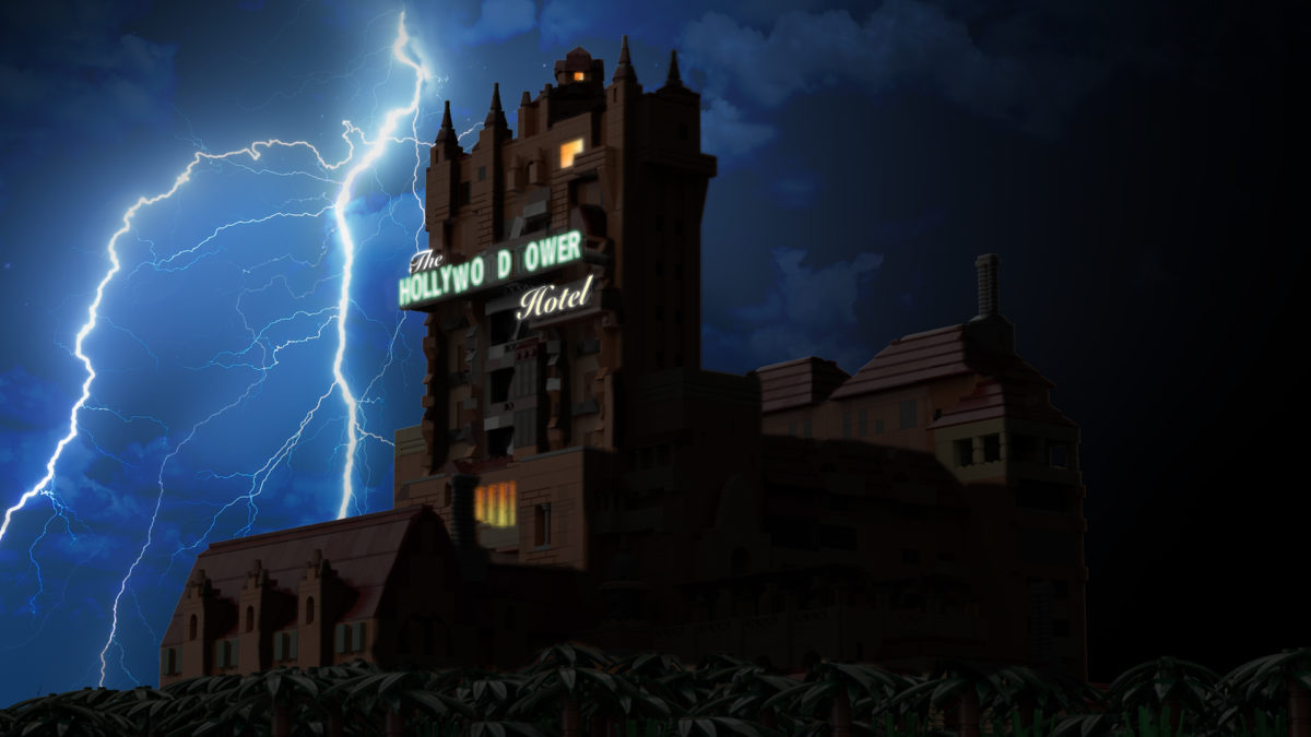 lego the twilight zone tower of terror hollywood tower hotel 2