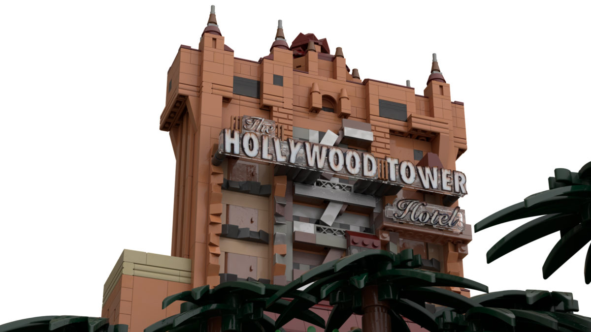 lego the twilight zone tower of terror hollywood tower hotel 3