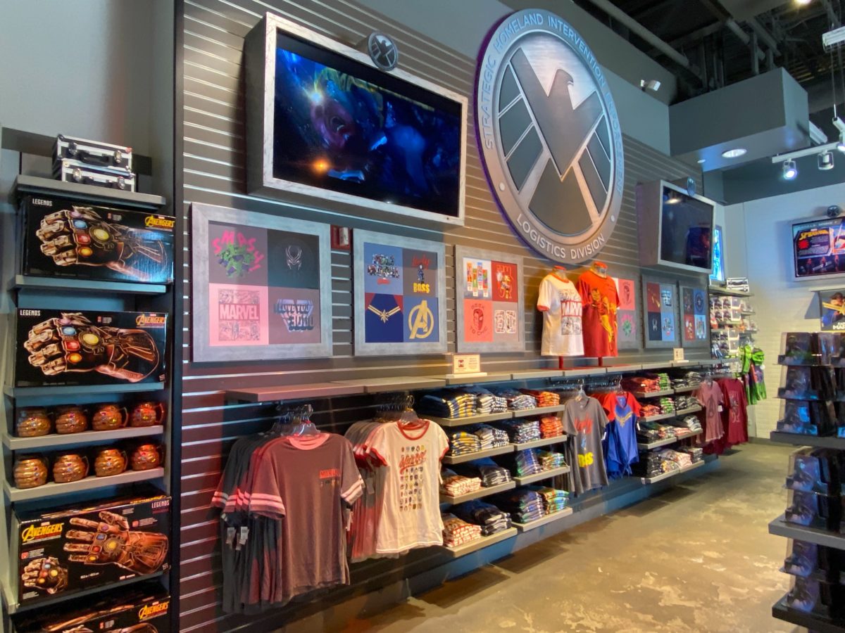 Photos Video Marvel Super Hero Headquarters Reopens At Disney Springs With No Build Stations And New Social Distancing Measures Wdw News Today