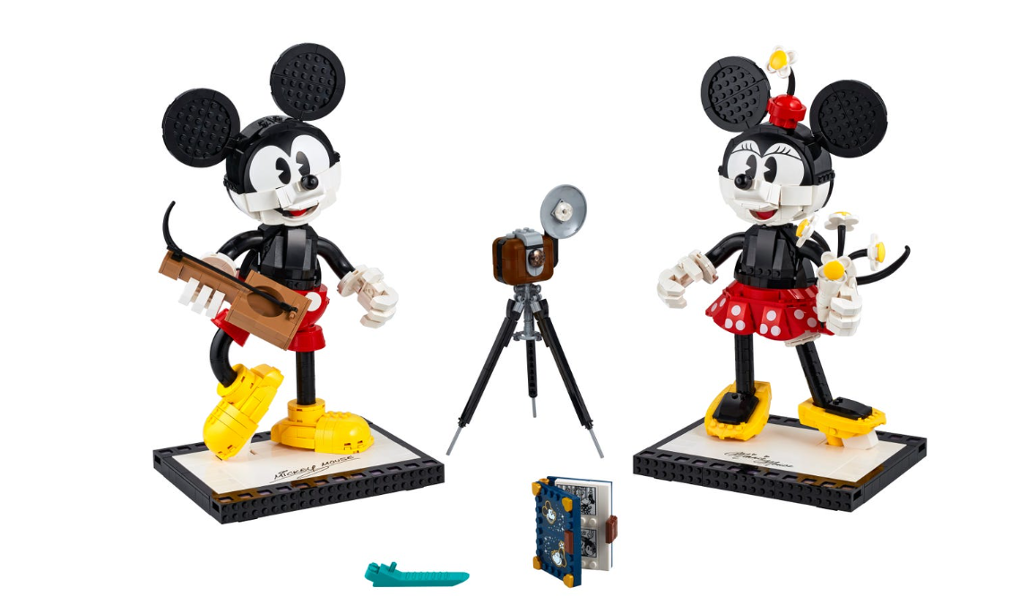 mickey and minnie figures