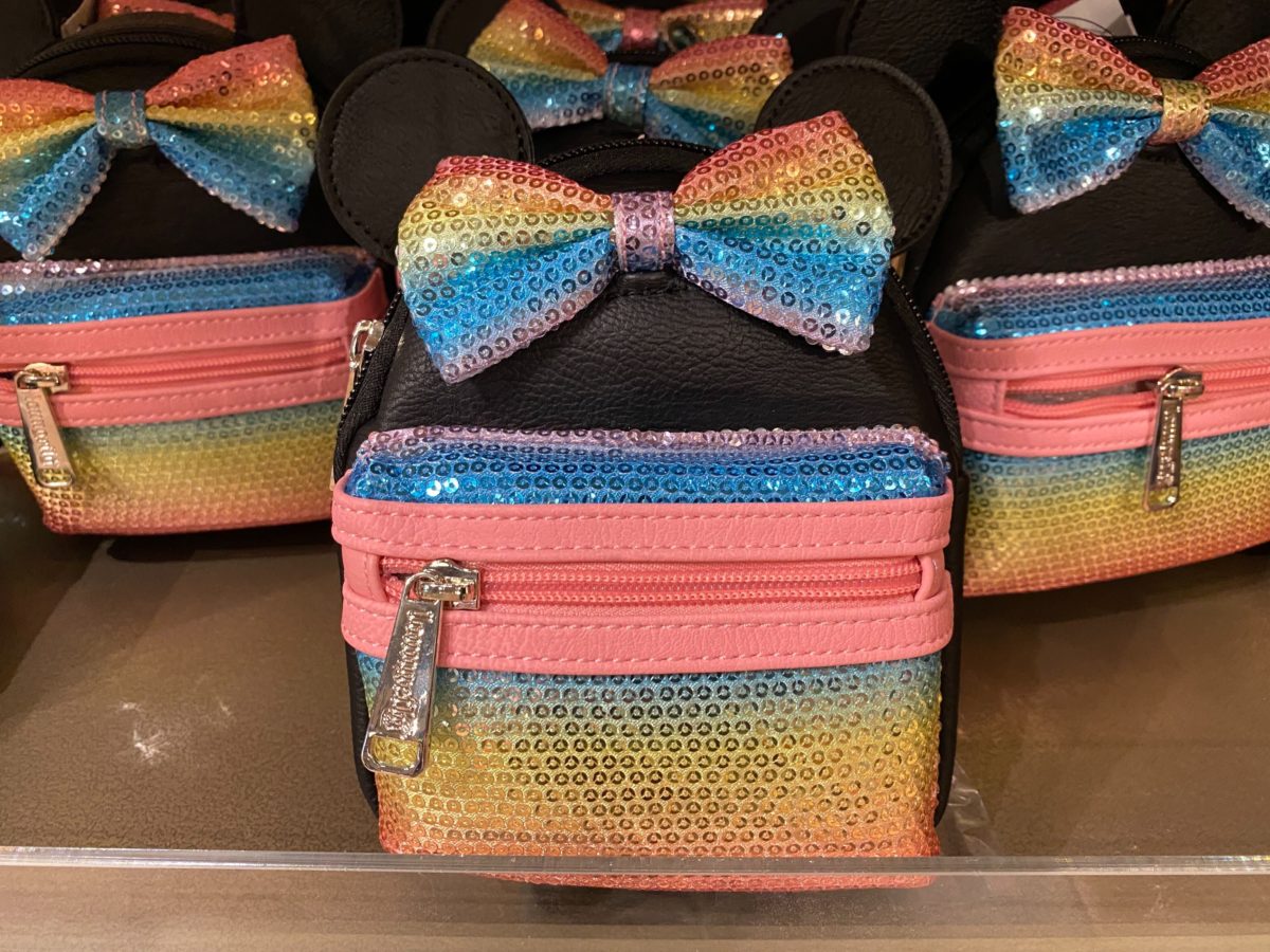 PHOTOS: New Minnie Mouse Sequin Loungefly Mini Backpack and Wristlet Sparkle at Disney Springs 