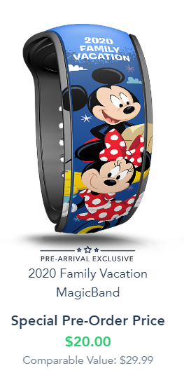 pre arrival magicband walt disney world 2020 family vacation mickey minnie mouse