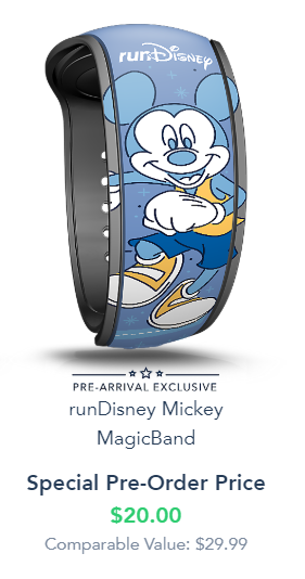 pre arrival magicband walt disney world rundisney mickey mouse