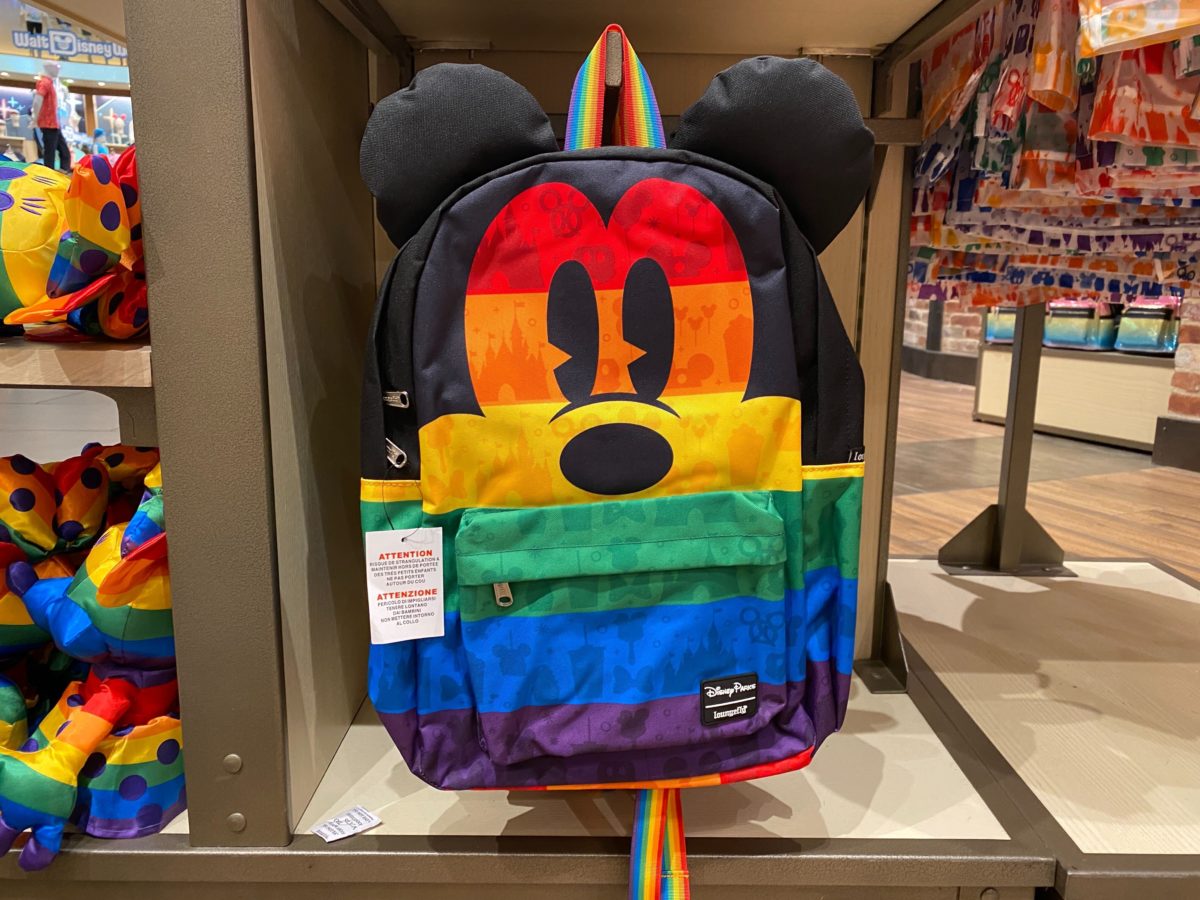 loungefly rainbow mickey