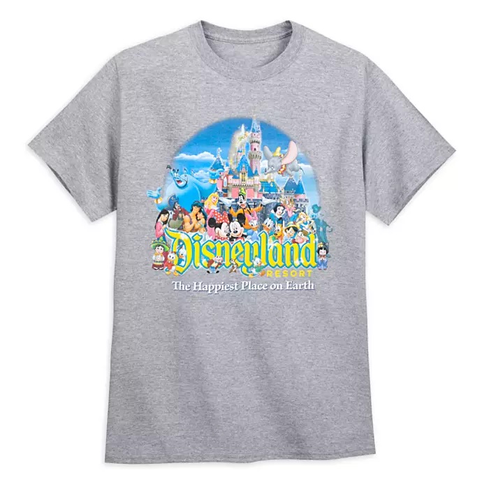 Vintage Disneyland Resort Walt Disney World T-Shirt by Disney