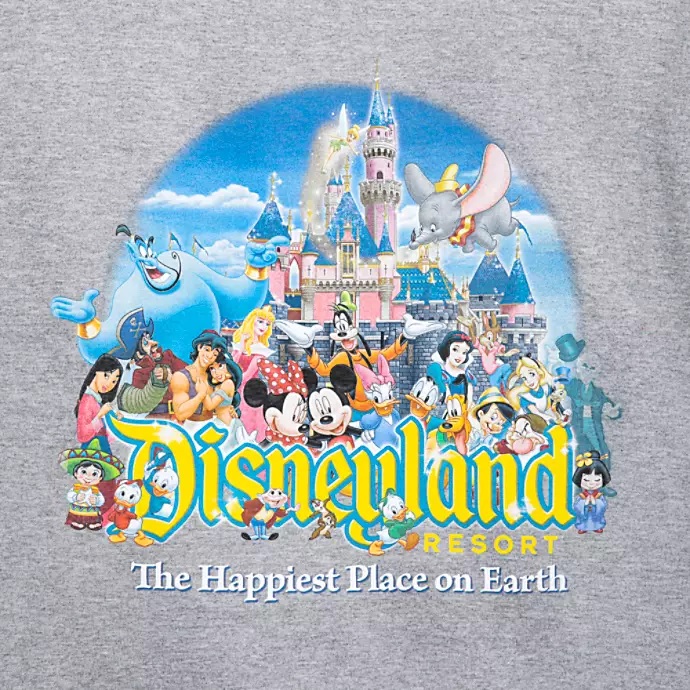 retro disneyland resort the happiest place on earth t shirt shopdisney 2