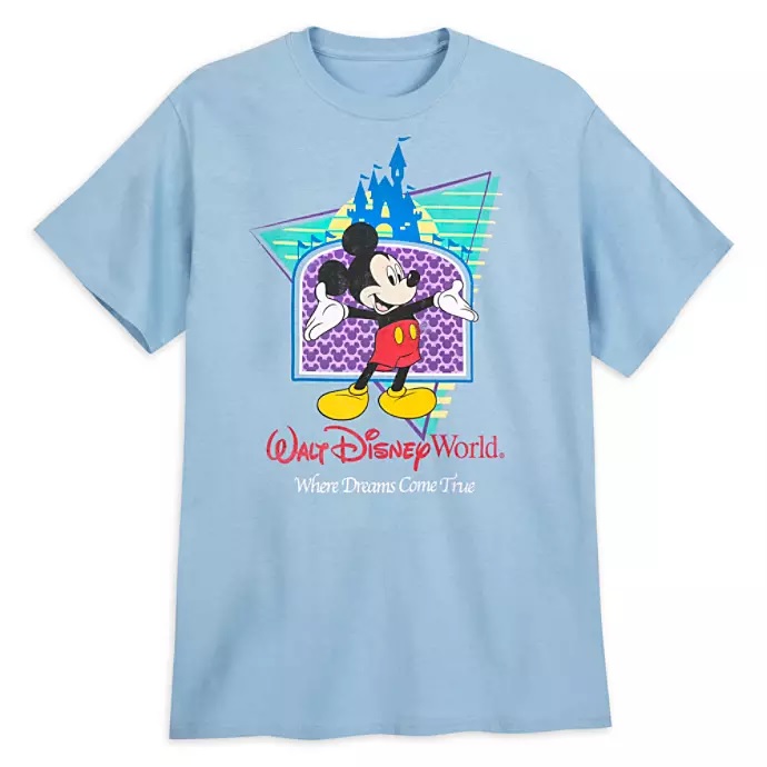 Shop Flash Back Through The Decades With New Retro Inspired Disneyland Resort And Walt Disney World T Shirts On Shopdisney Wdw News Today