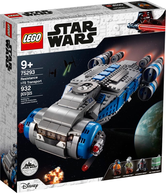 rise of the resistance its transport LEGO 3