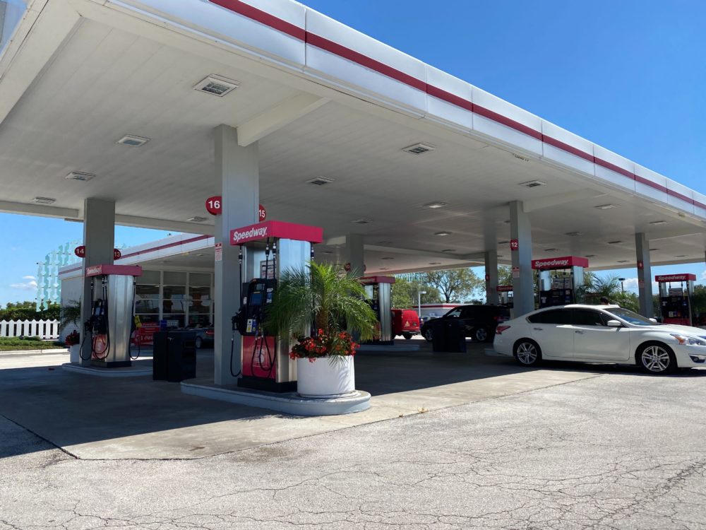 PHOTOS Speedway Gas Station at Disney Springs Reopened, New Safety