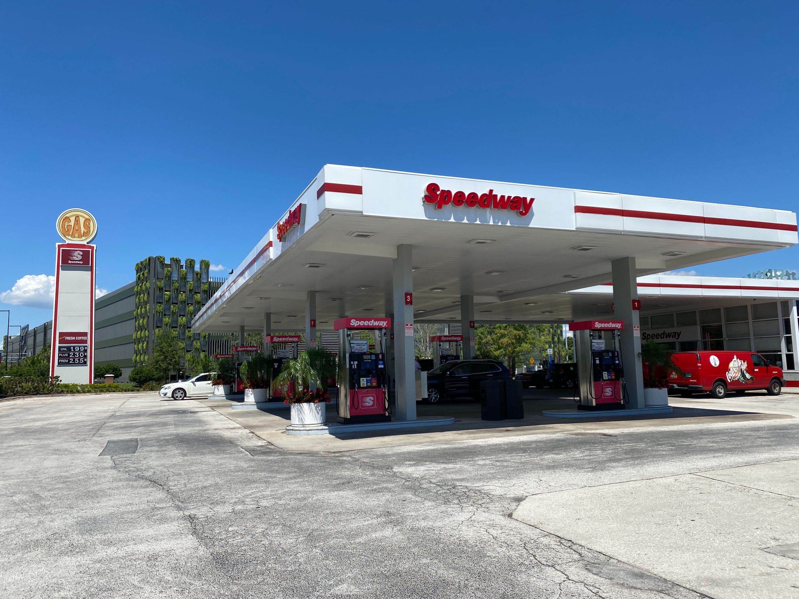 PHOTOS: Speedway Gas Station at Disney Springs Reopened, New Safety ...