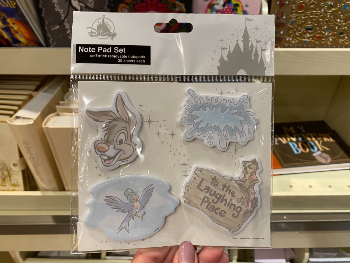 New Disney Parks Splash Mountain Brer Rabbit Laughing Place Sticky Note Pad Set 