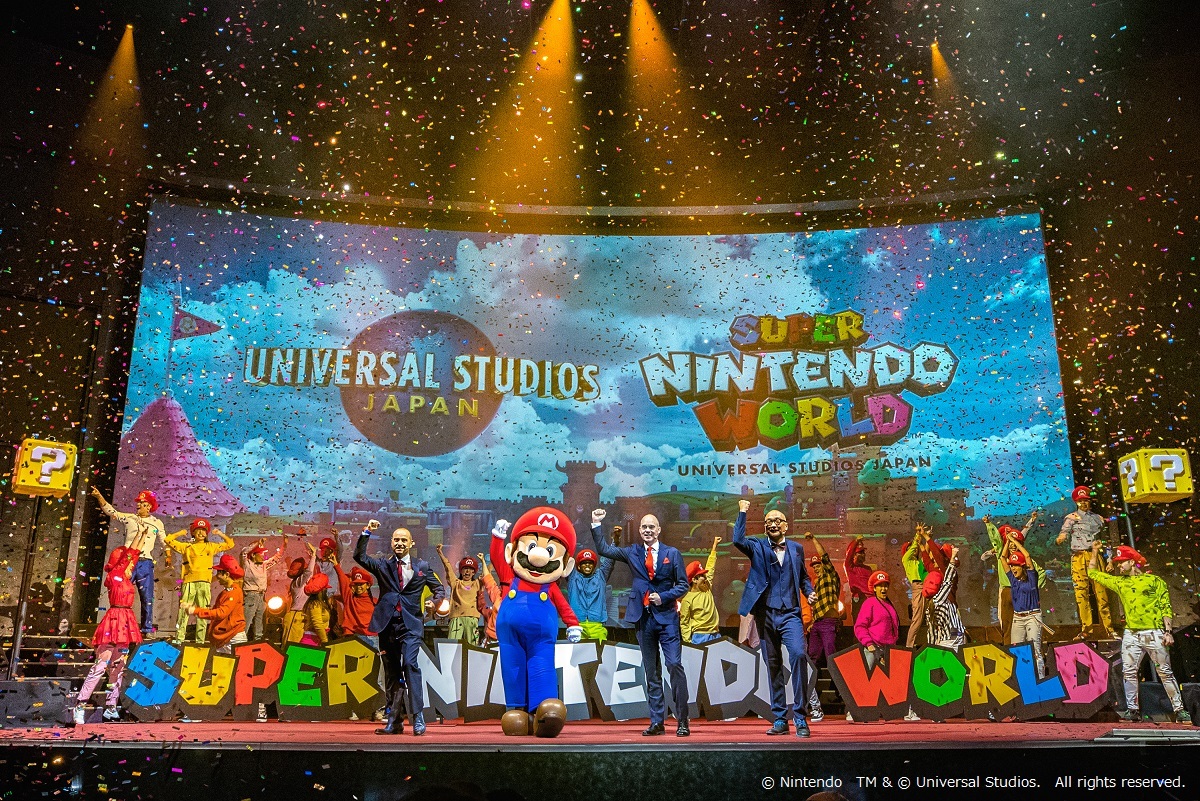 super nintendo world announcement universal studios japan 2