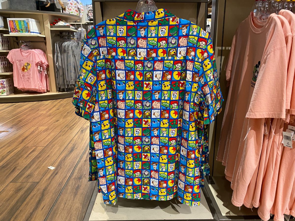 woody toy story button up shirt